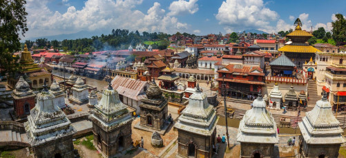Pashupatinath Temple is one of the most sacred places of worship for Hindus
in the world and has been declared a World Heritage Site in 1979. © Ugurhan Betin