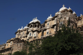 Facade of Sardargarh heritage Hotel, Rajasthan