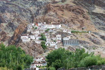 Kursha Monastery (Karsha Gompa) in Zanskar © beibaoke