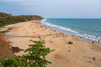 Varkala beach, Kerala © Dan Tiego