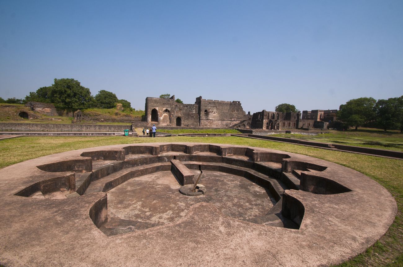 Mandu’s Jahaz Mahal or Ship Palace, Madhya Pradesh, India