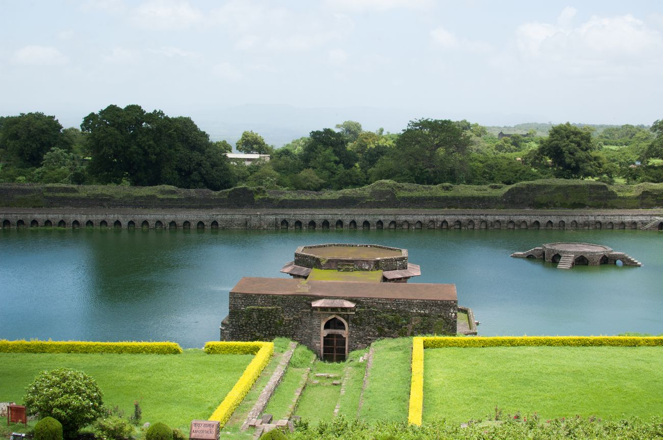 Jahaj Mahal (Ship Palace) a unique structure of Mughal Era in Mandu