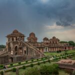 Mandu’s Jahaz Mahal or Ship Palace, Madhya Pradesh, India