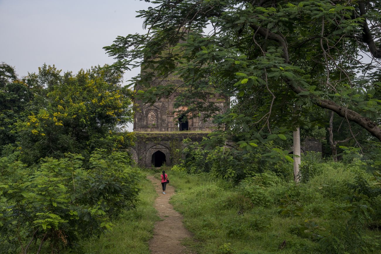 Well-known as Dai Ki Choti Bahan Ka Mahal in Hindi or Wet Nurse's Little Sister's Palace Mandu