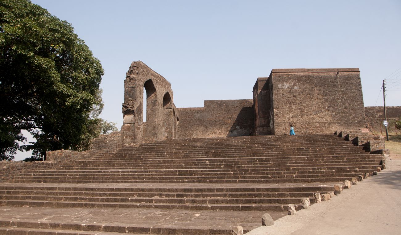 Remnants of Afghan architecture, Mandu. Mandu is a ruined ancient city