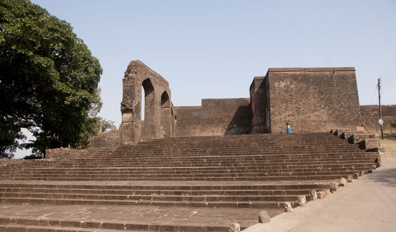 Remnants of Afghan architecture, Mandu. Mandu is a ruined ancient city