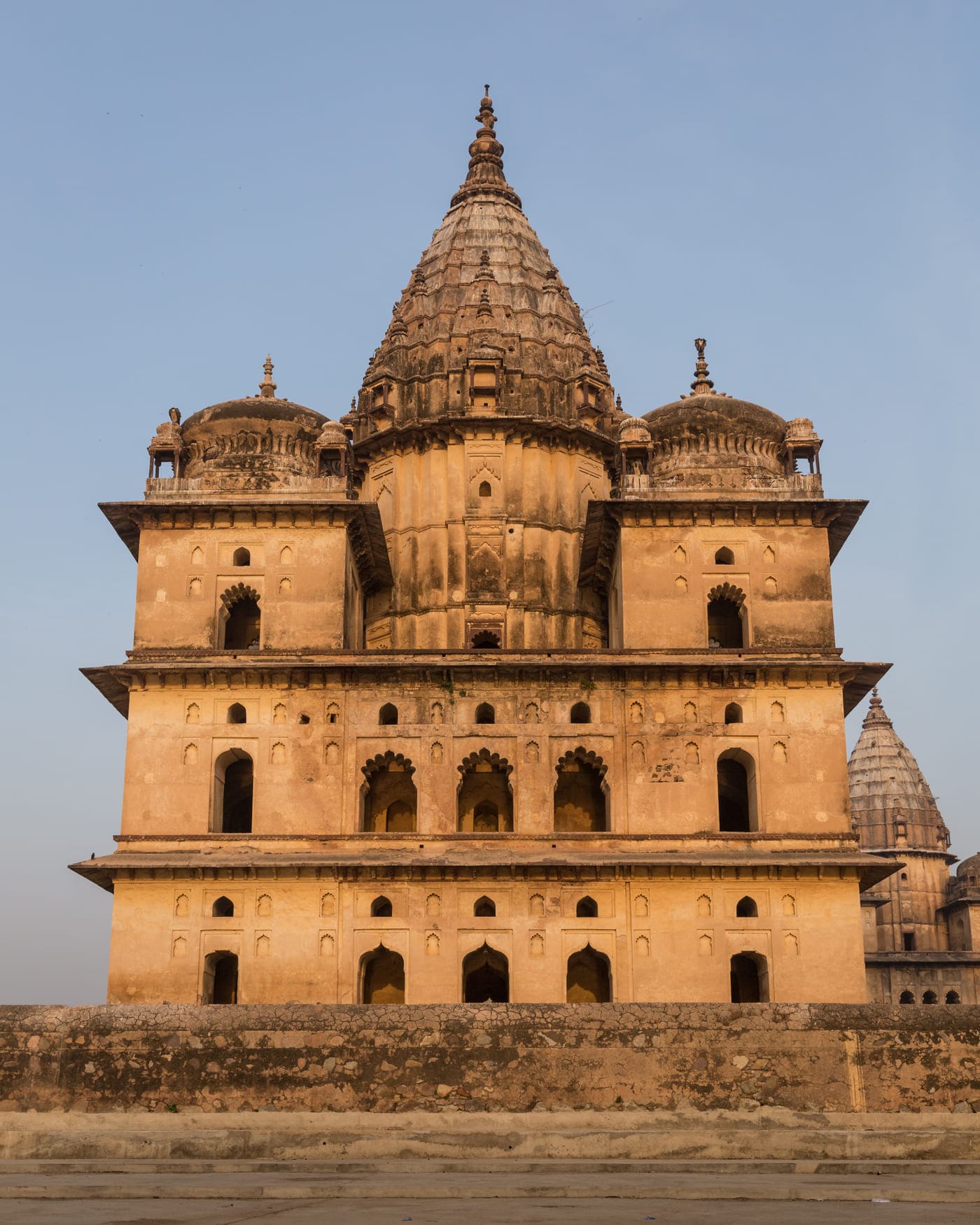 Madhukar’s chhattri with its unique Ganesh shrine, Orchha 