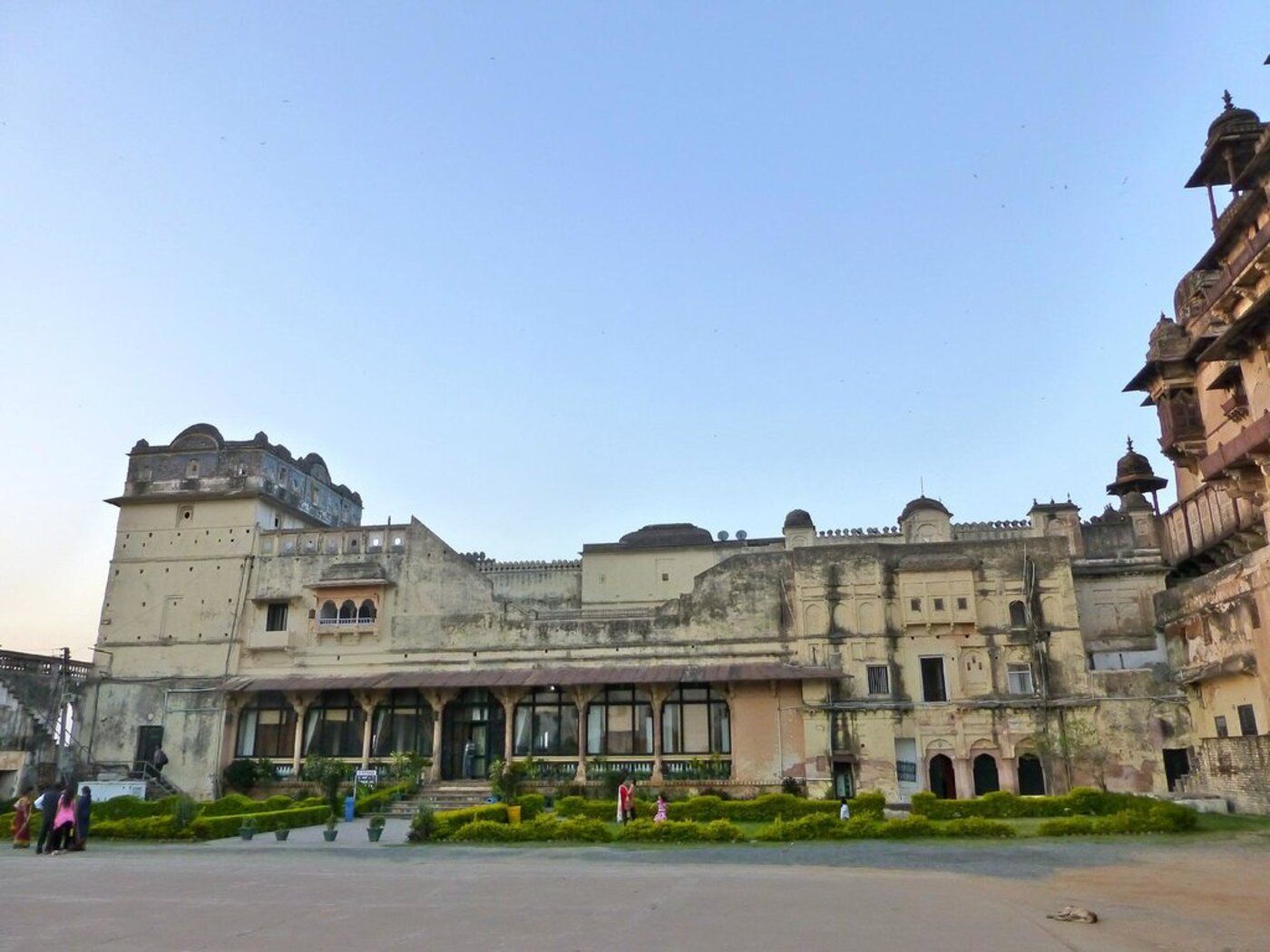 Restaurant of Sheesh Mahal Hotel, Orchha