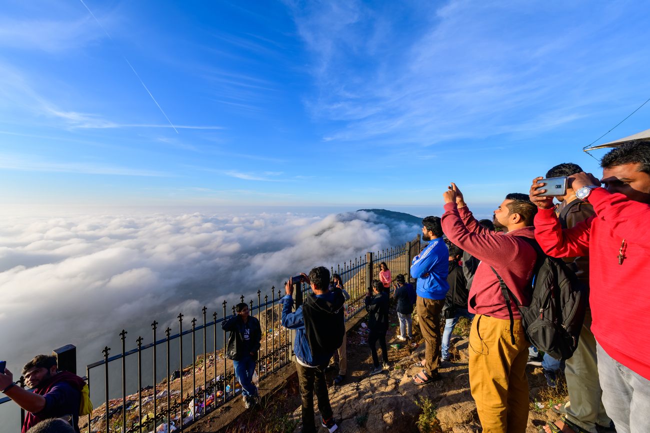 Popular with adventure enthusiasts now, Nandi Hills is the nearest hill station to Bengaluru and was used by Tipu Sultan and the British for short breaks 