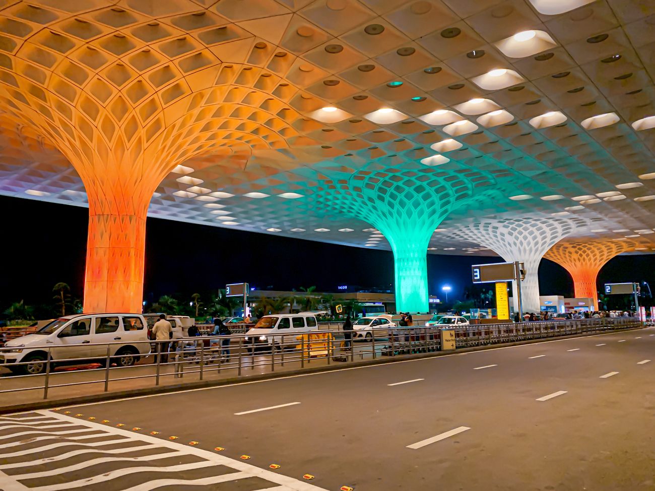 The Chatrapati Shivaji Maharaj International Airport joins national celebrations for Independence Day by hoisting a flag in the premises 