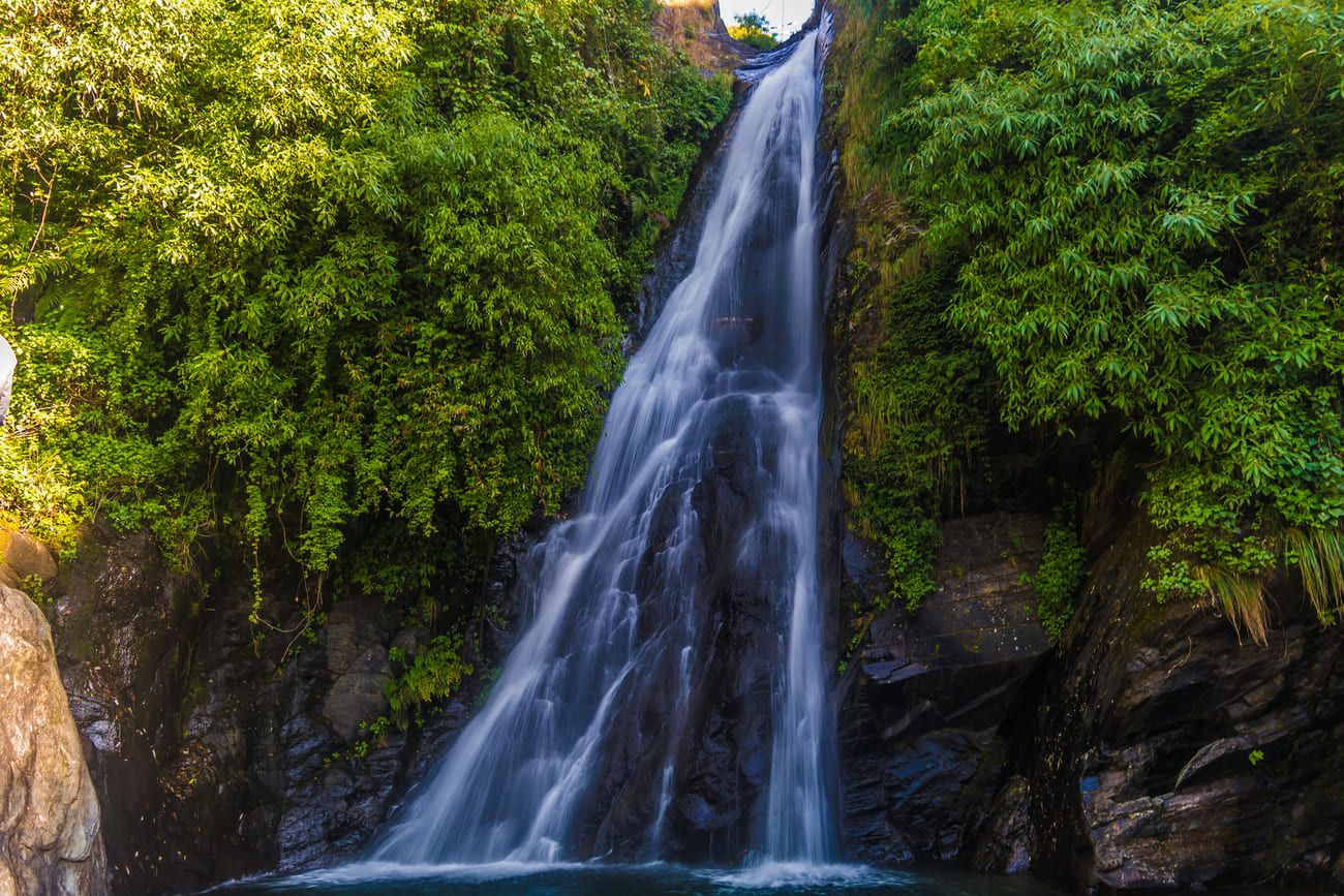 bhagsu waterfall, himachal pradesh