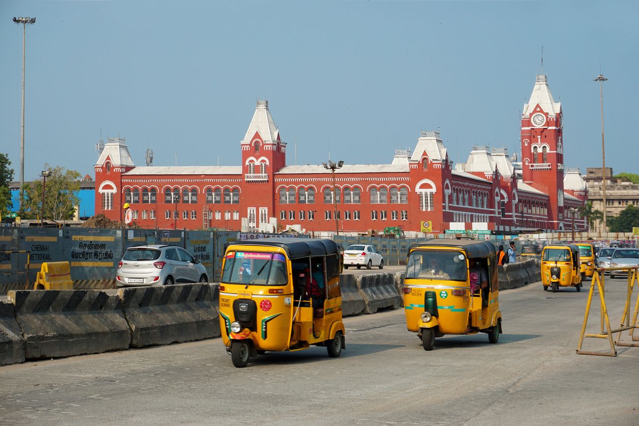 While modern influences are galore in the swanky shopping malls of Chennai, one can see traces of Dravidian culture in the distinctive architecture of its famous landmarks, such as the Chennai Central Station. 