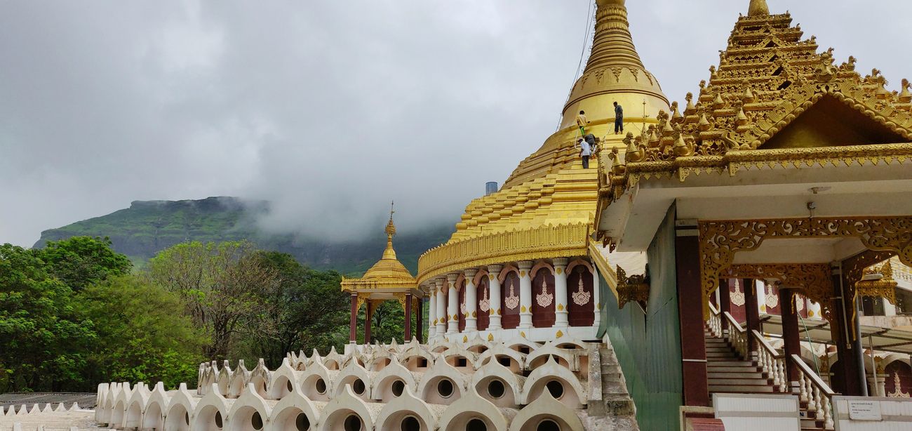 Dhamma Giri, one of the largest meditation centers in Igatpuri