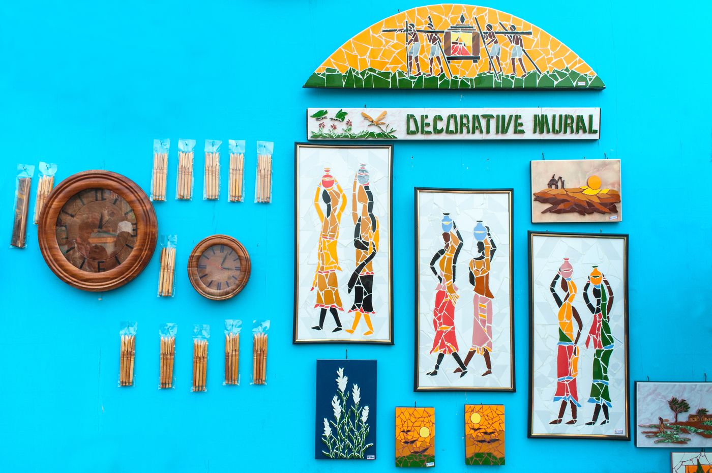 Some of the handicraft on display during Kolkata’s Handicraft Fair, the largest of its kind in Asia