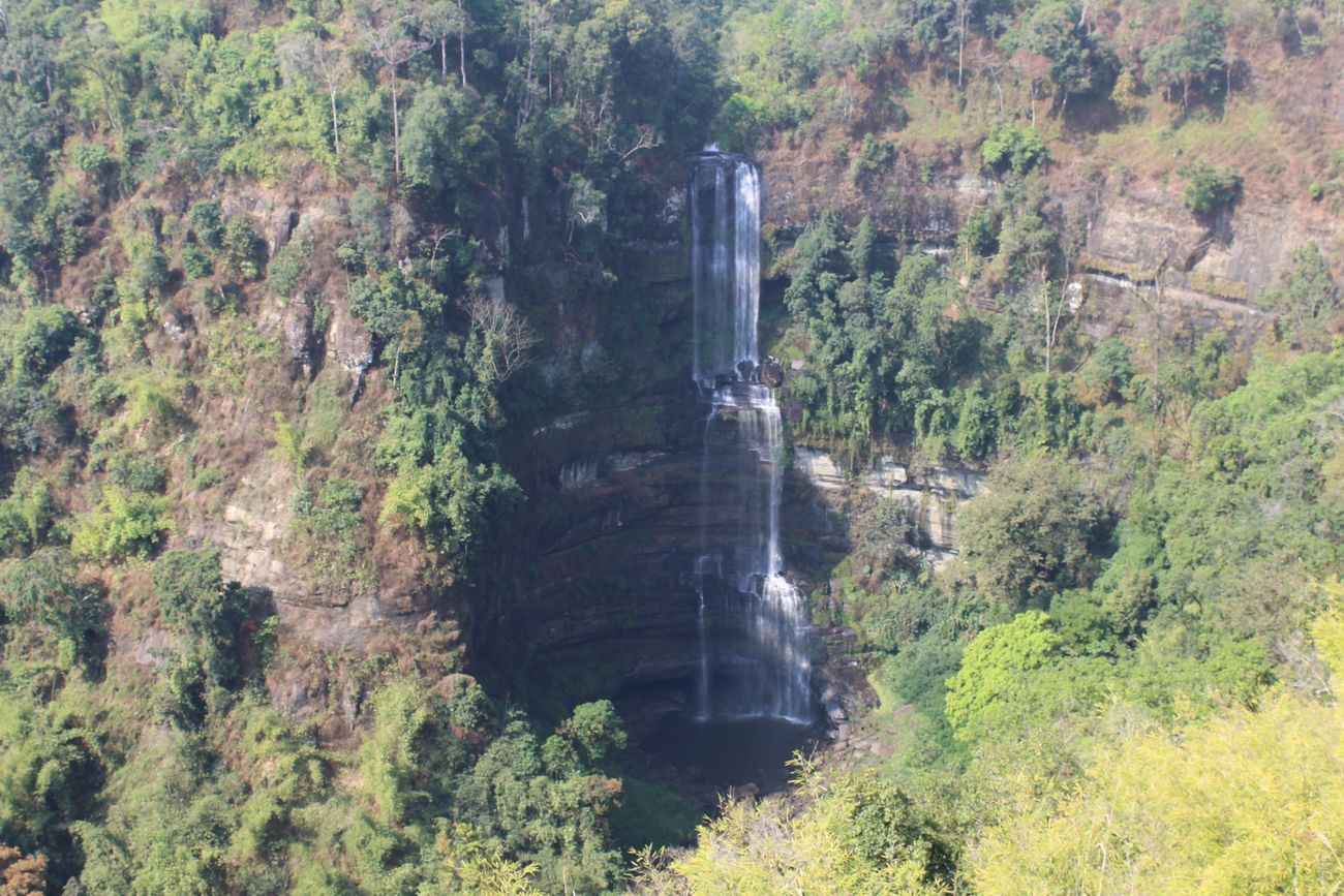5 kilometres south of Thenzawl are the Vantawng falls, the highest uninterrupted waterfall in all of Mizoram at a height of 229 metres