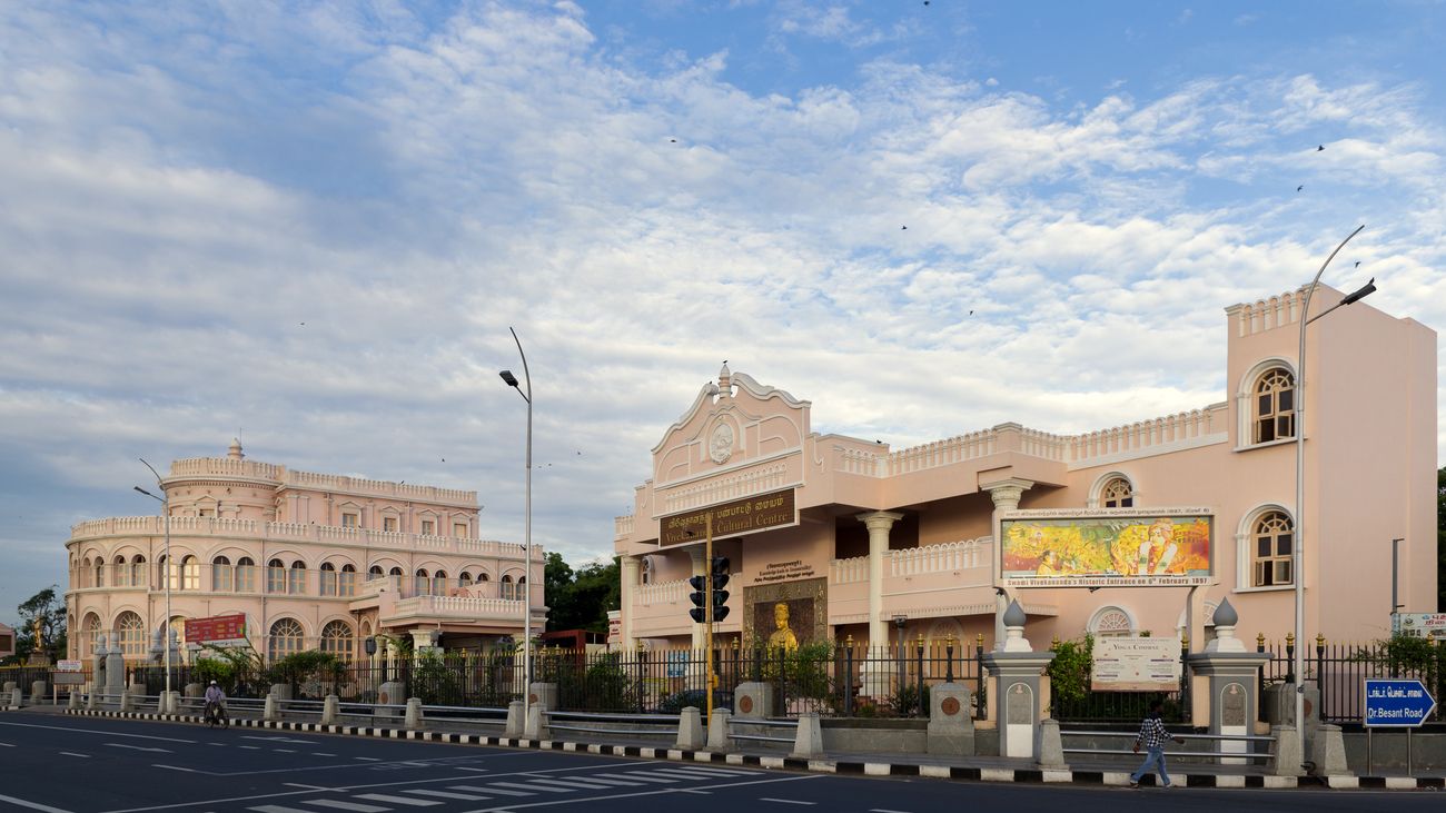 The impressive Vivekanandar Illam, or Ice House, has an interesting history and is a famous landmark of Chennai