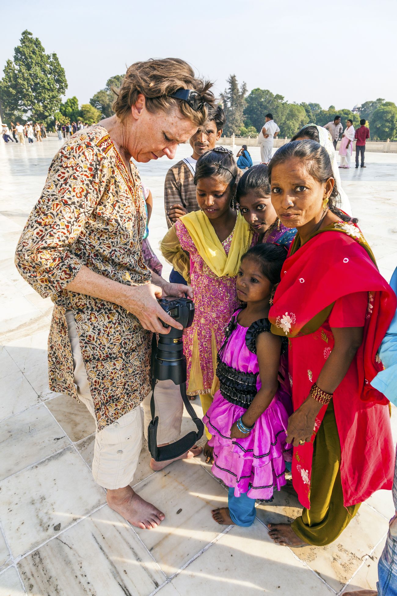 cultural exchange taj mahal