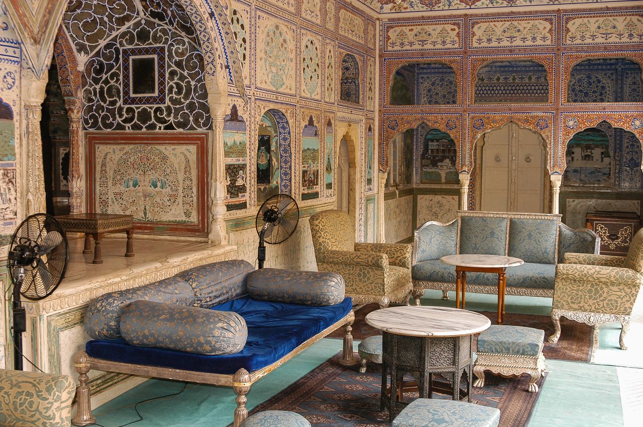 samode Palace rooms