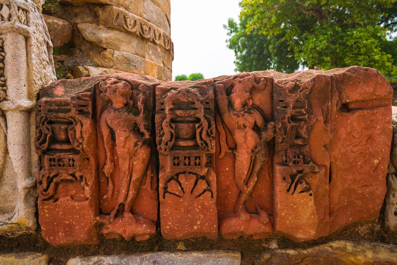 qutub (qutb) minar detail4