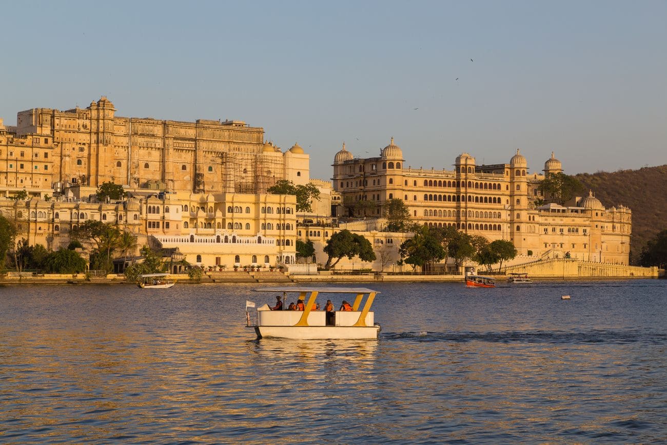 The lovely Lake Pichola in udaipur