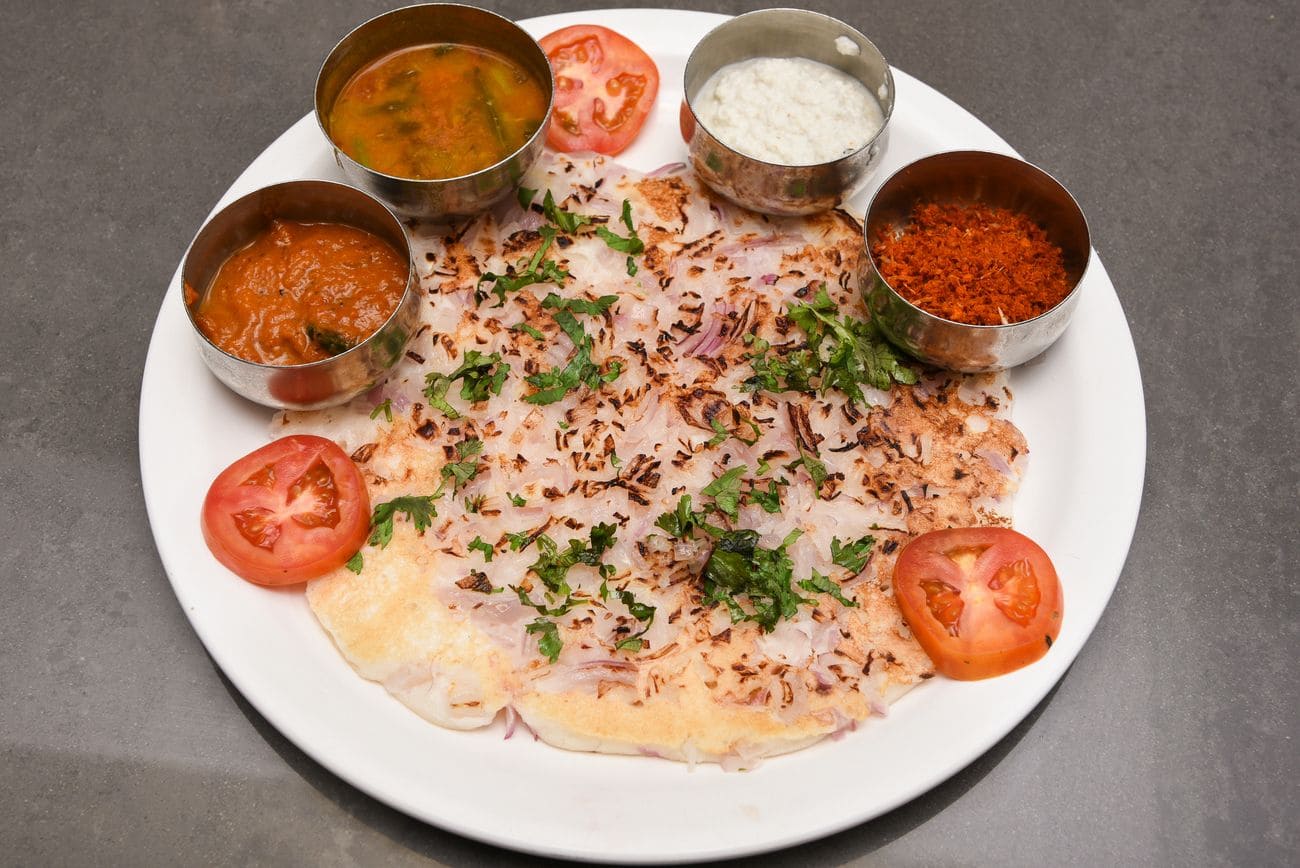 South Indian breakfast Oothappam