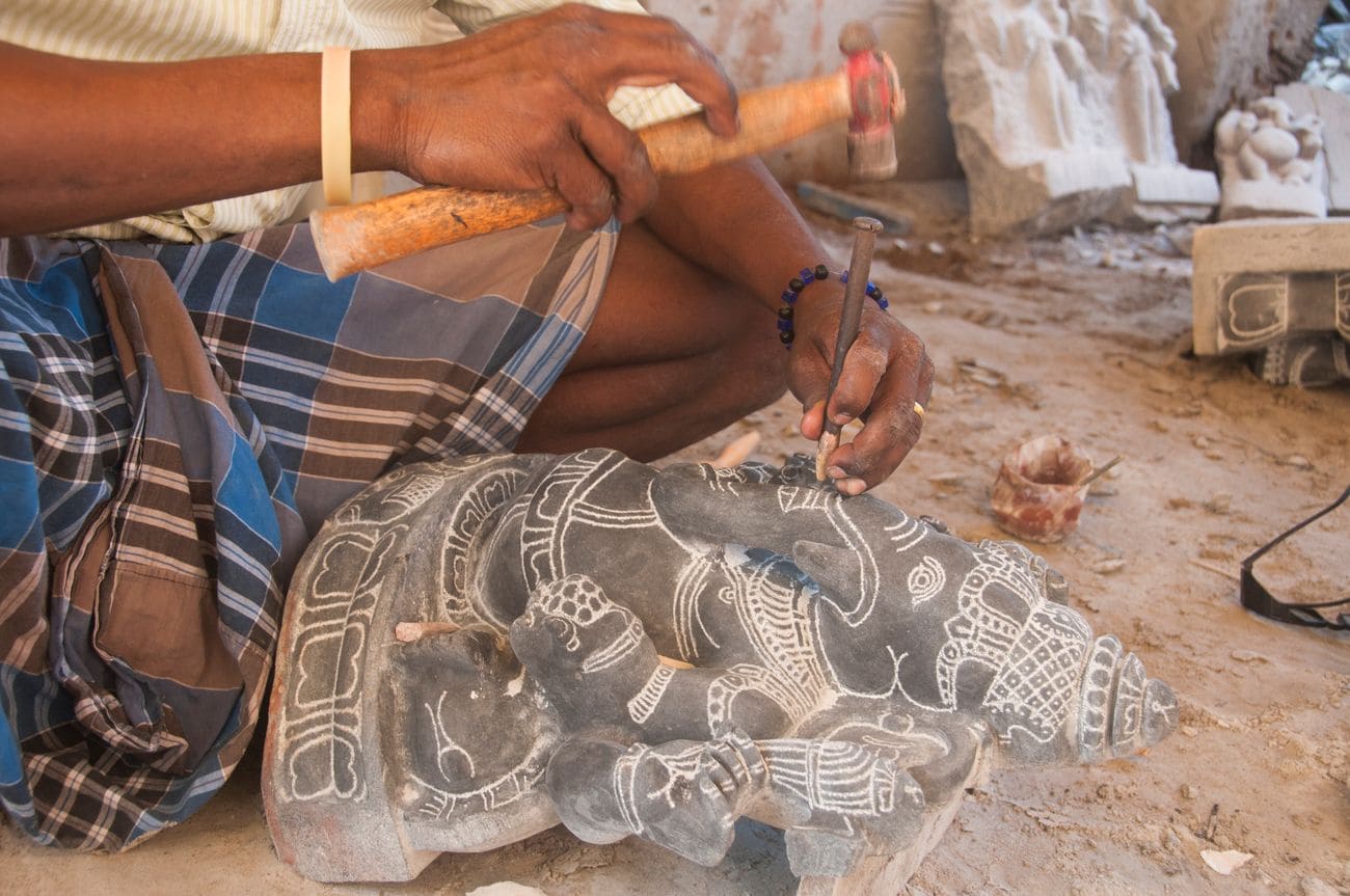 street shop at Mahabalipuram.