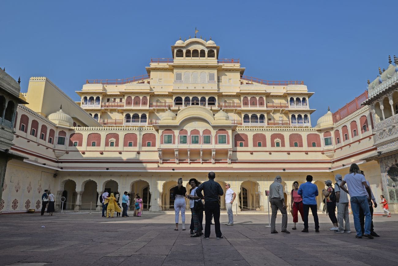 The City Palace in Jaipur,