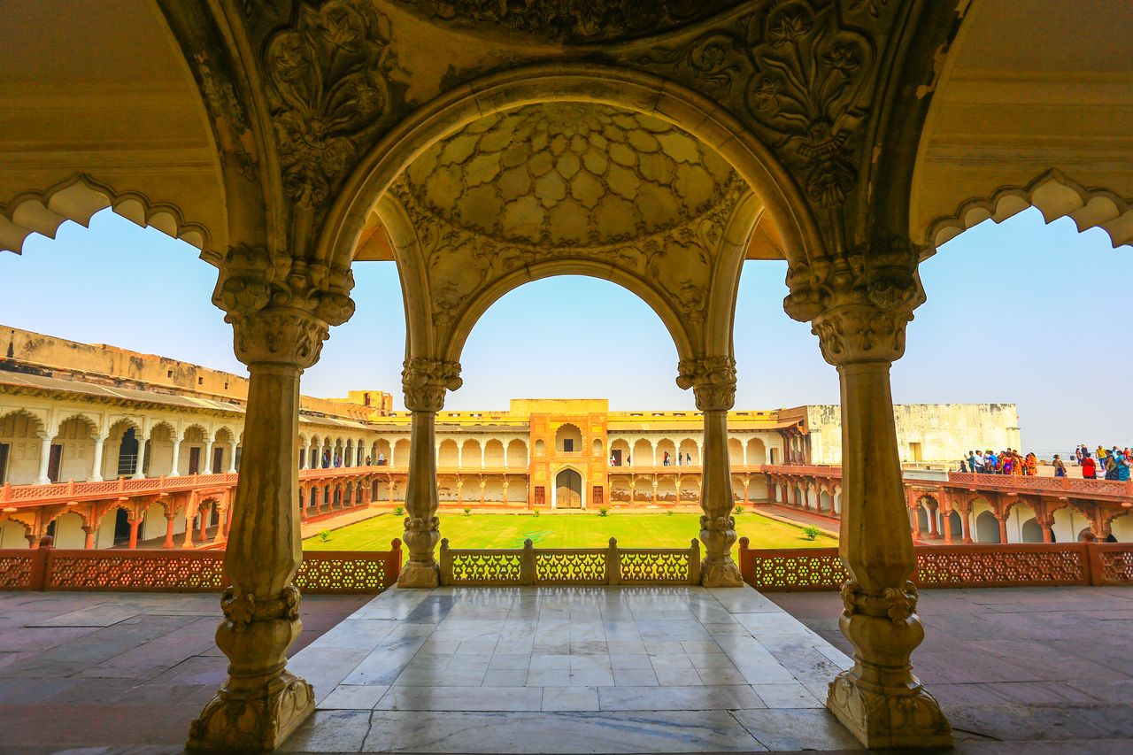 Macchi Bhavan in agra fort