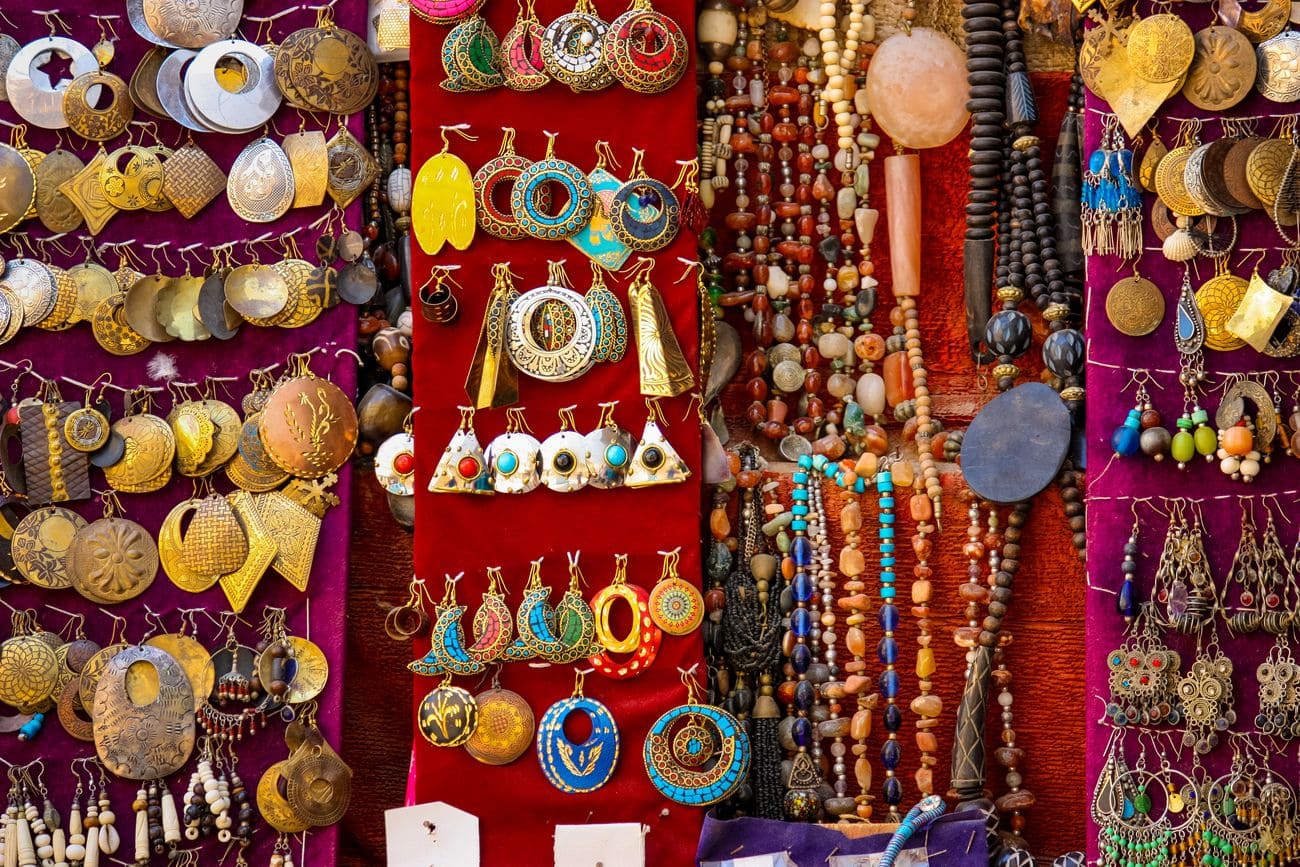 local jewelry shop in the busy city of Jaisalmer
