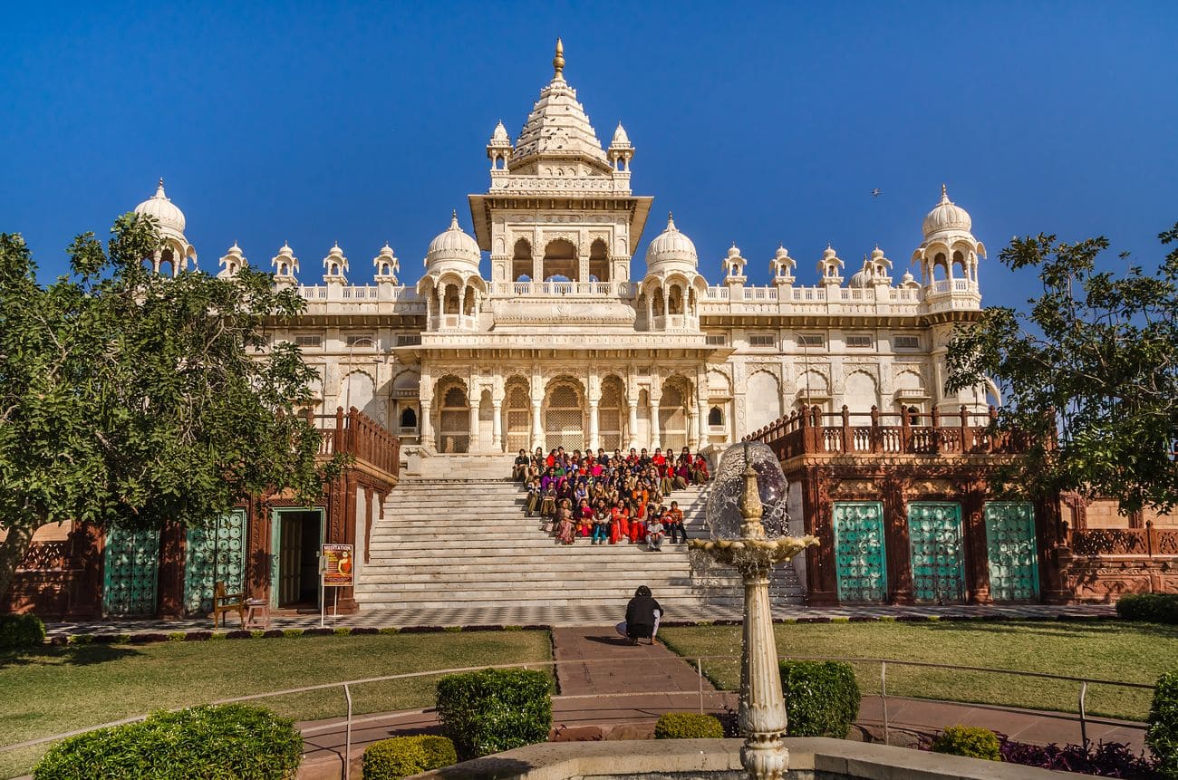 Jaswant Thada Mausoleum in the city of Jodhpur