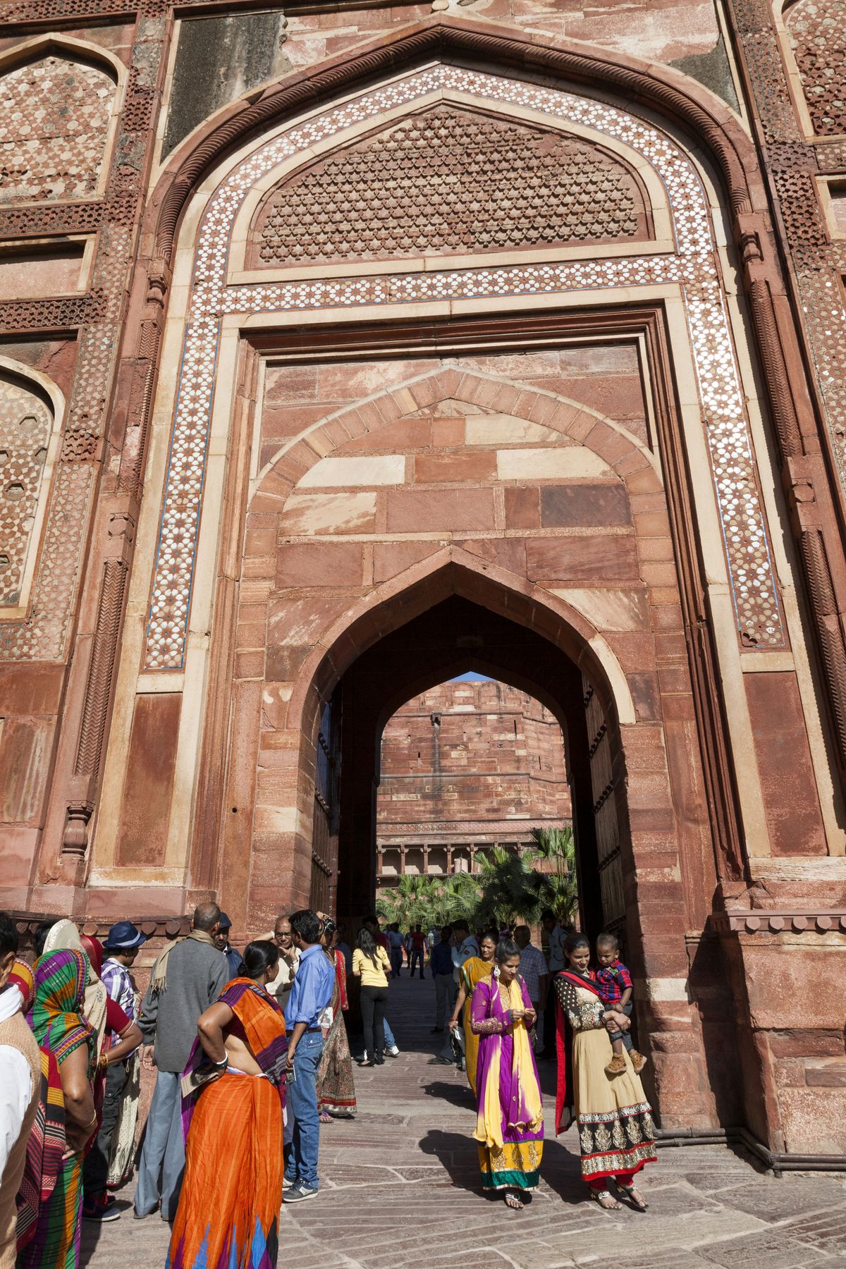 second grand entrance gate to Agra Fort