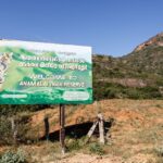 billboard the Anamalai Tiger Reserve TAMIL NADU