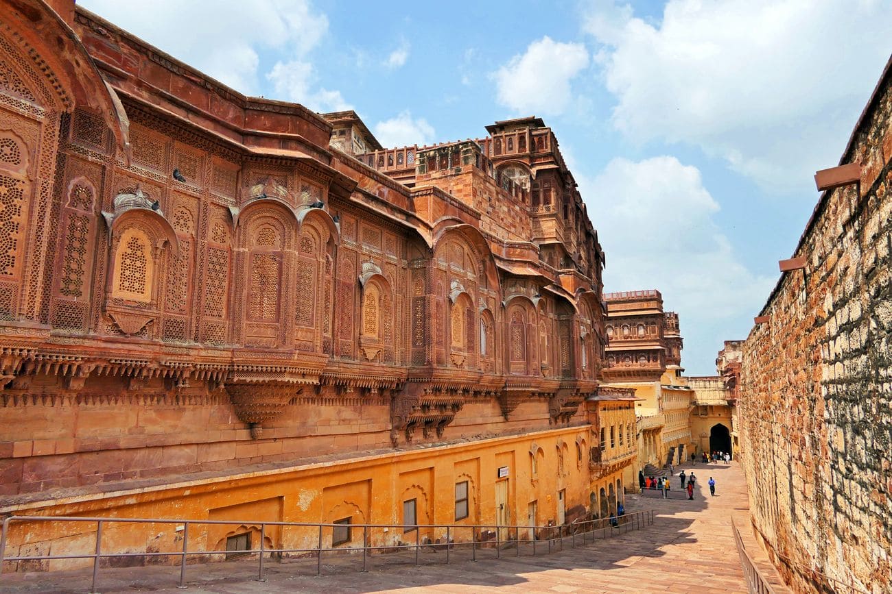 the Mehrangarh Fort in jodhpur