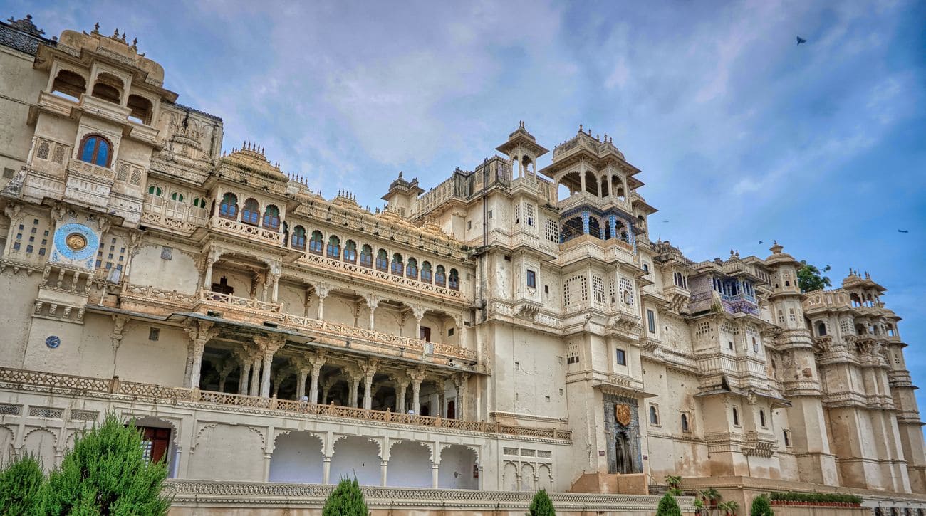 The City Palace in udaipur