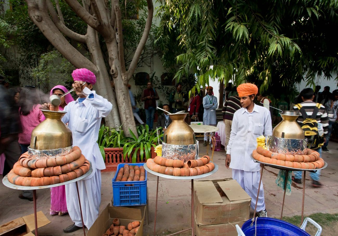 Masala Chai at the Jaipur