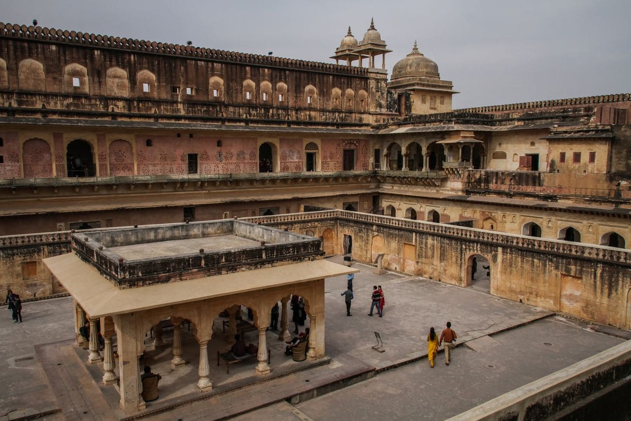 The Amer Fort in jaipur