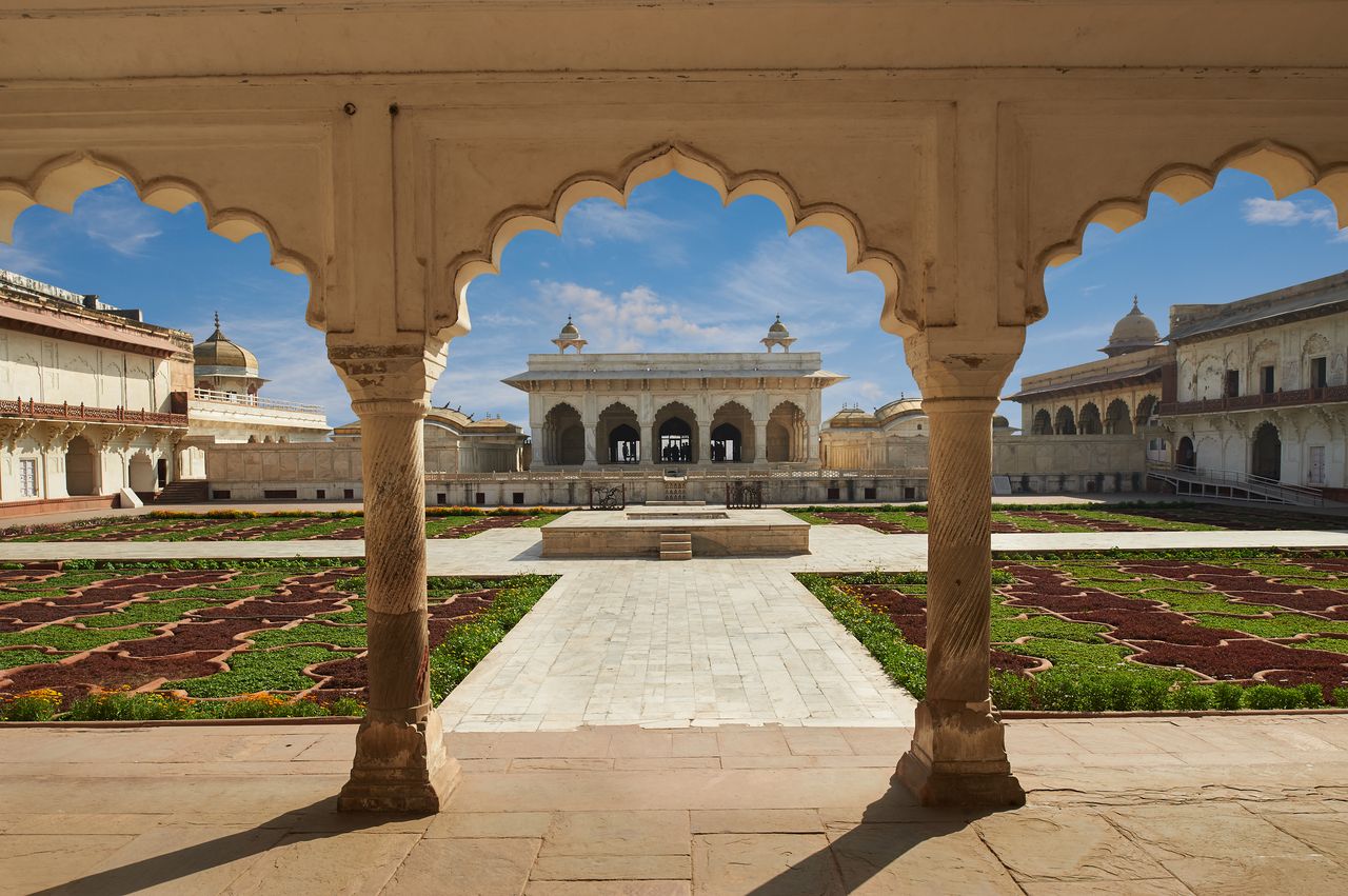 The Khas Mahal in agra fort