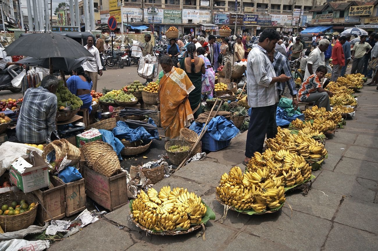 the market of Mysore