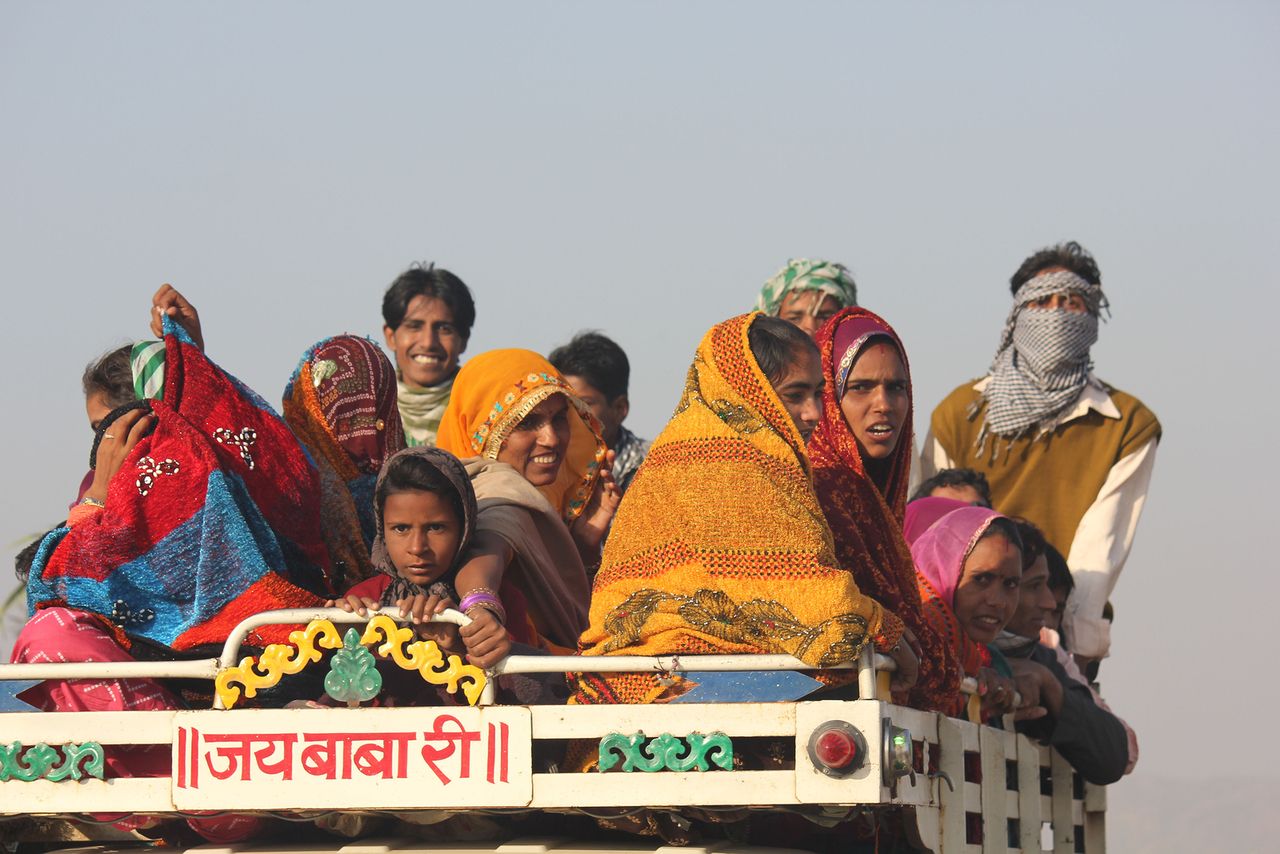 tourists to pushkar fair