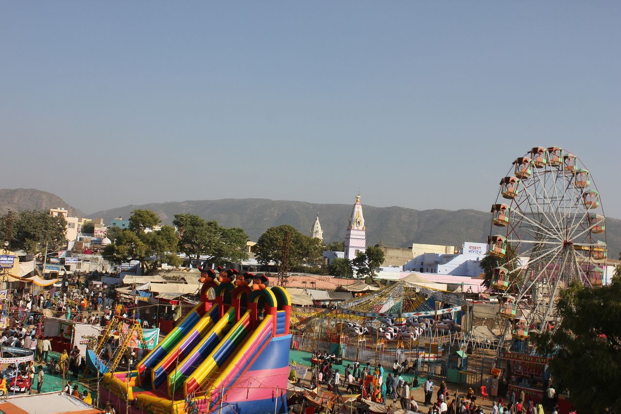 entertainment during pushkar festival