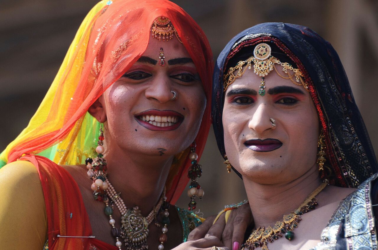 eunuchs in pushkar camel fair