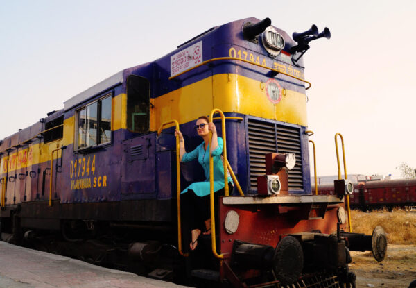 train trip through india