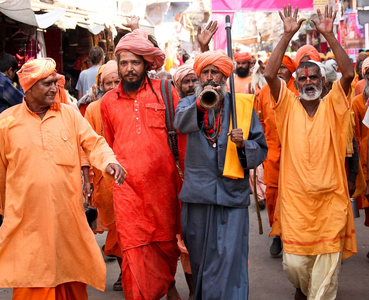 sadhus in pushkar