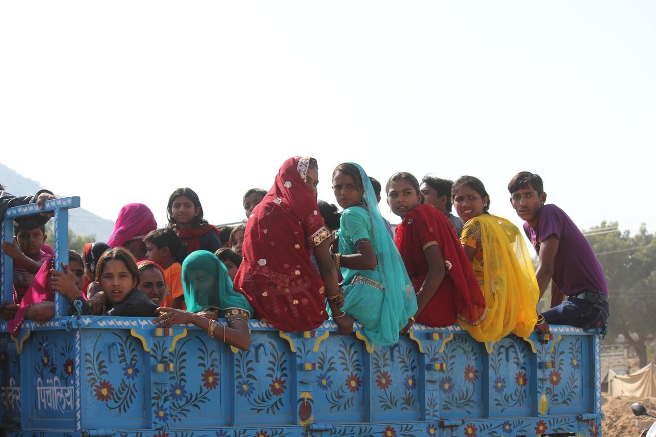 visitors to pushkar camel fair