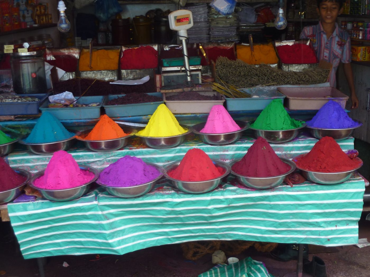 Colours in the market First Tale Karnataka Rajasthan Travel Journal