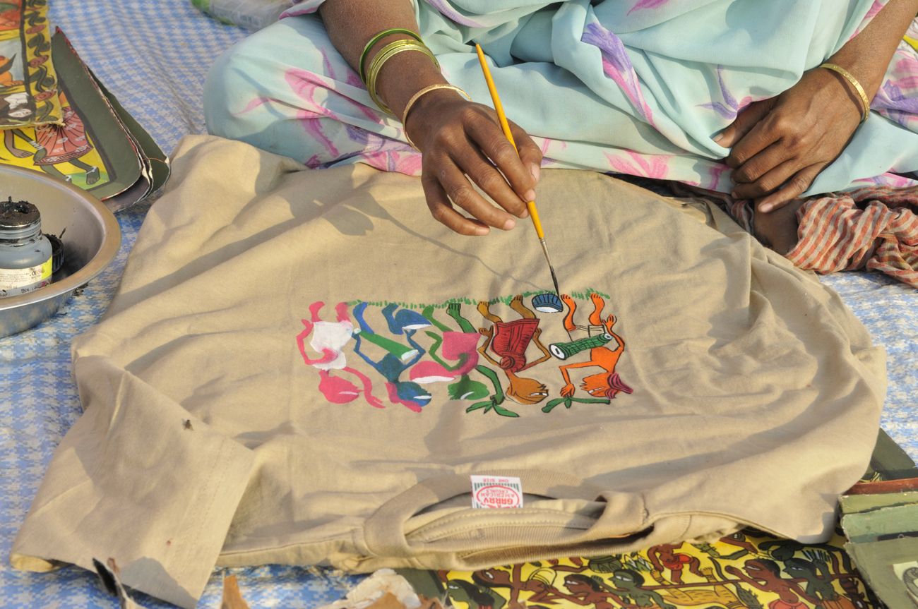 embroidery work in kolkata
