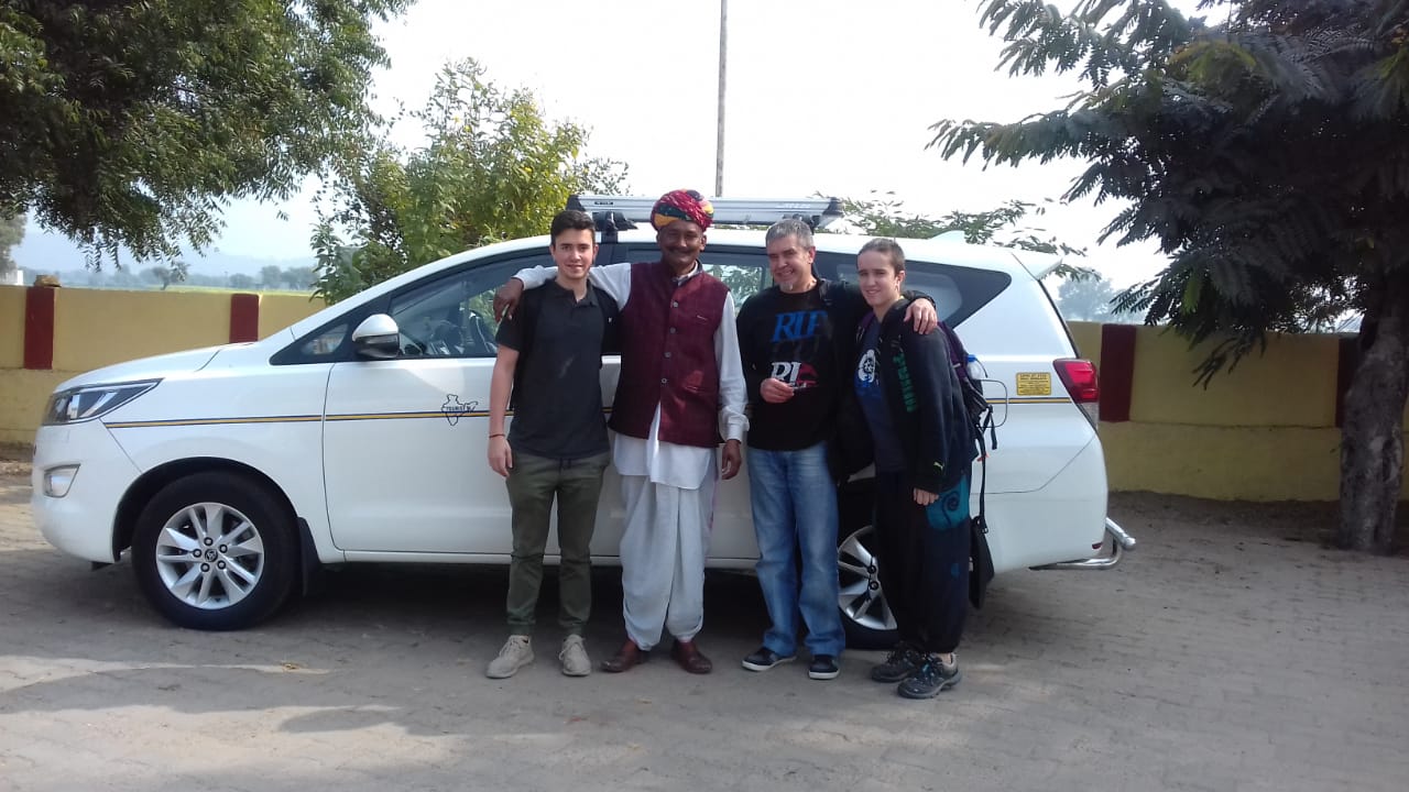 vacation india clients with innova car