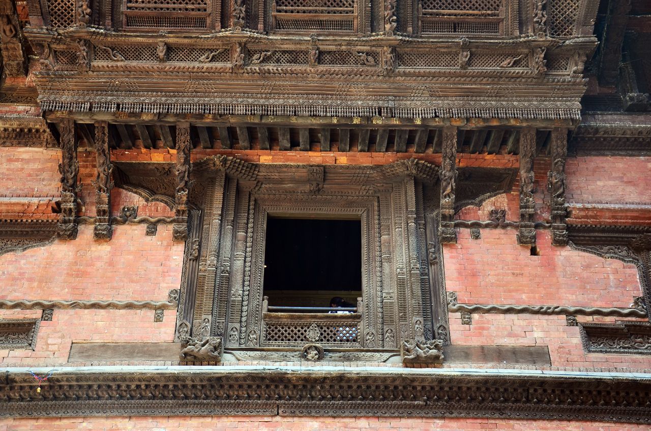 Carving of Hanuman Dhoka Durbar Square Nepal