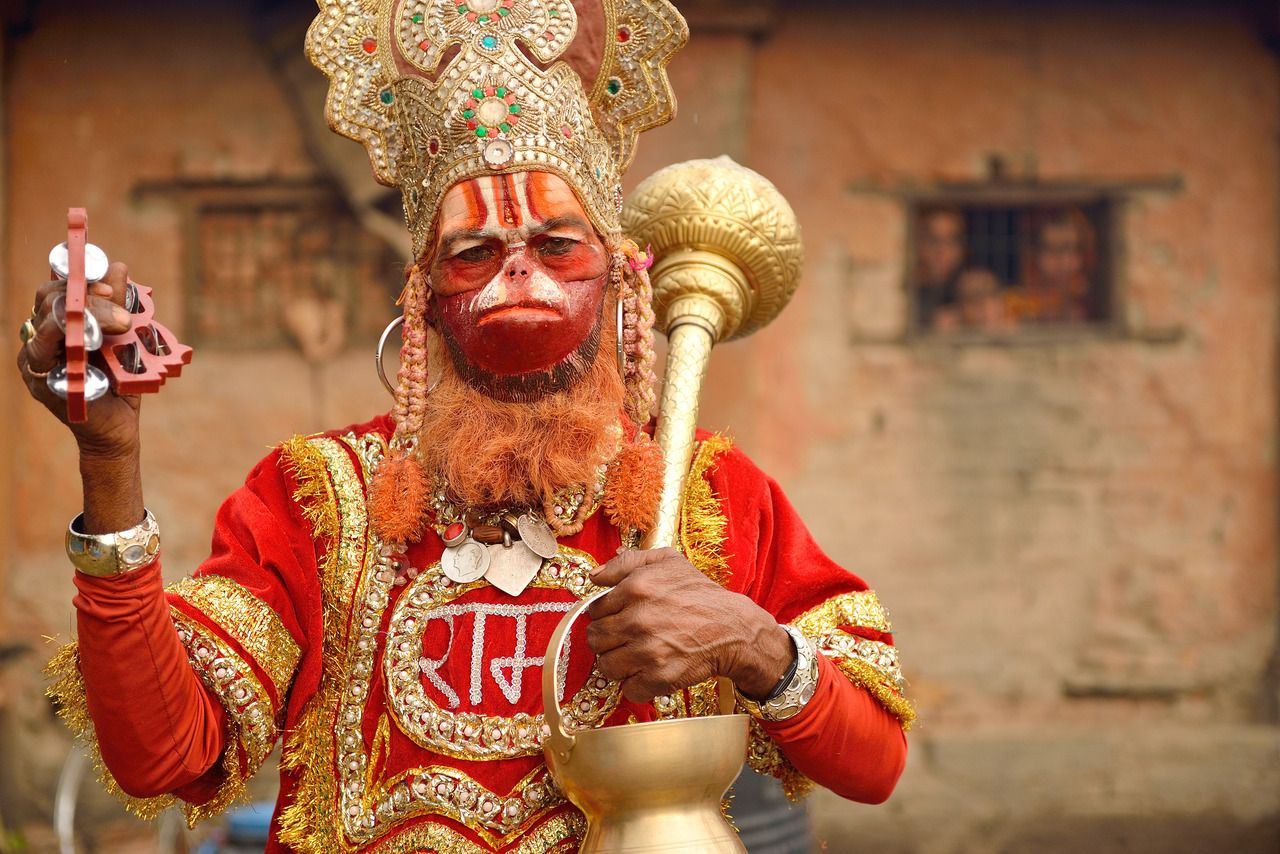 Hanuman Baba in Pashupatinath kathmandu