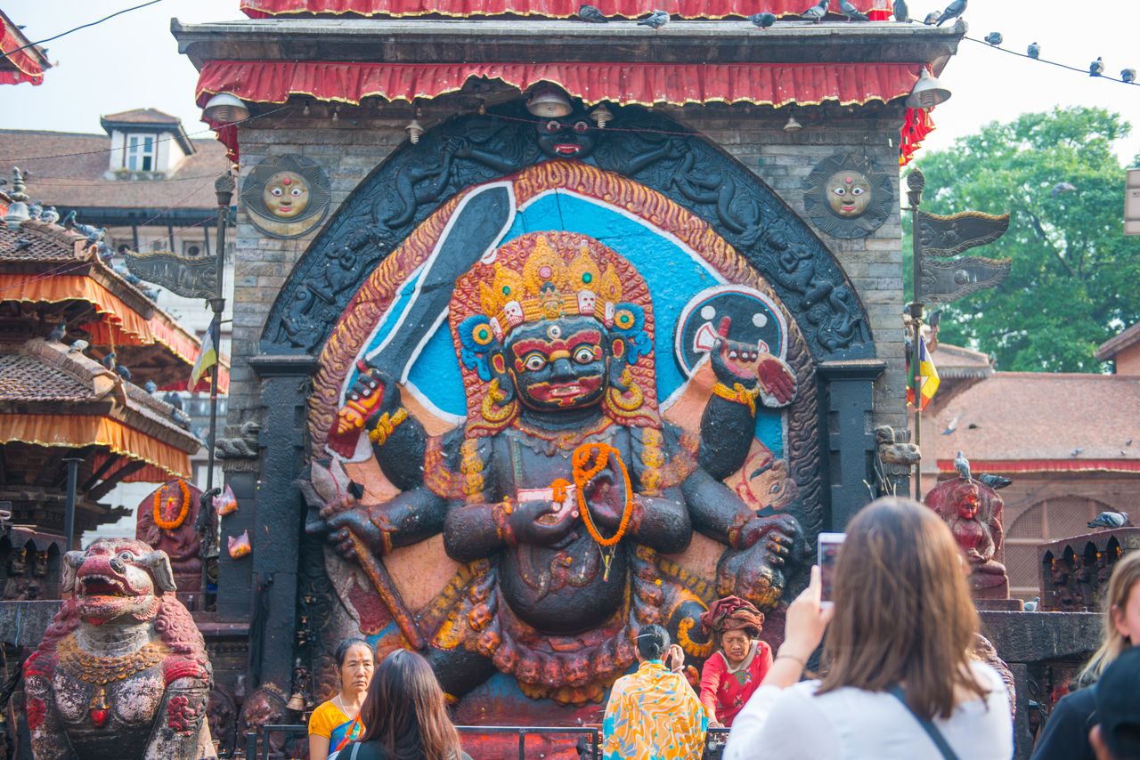 Bhairav at Hanuman Dhoka Durbar square